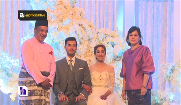 Resepsi Syamim Farid dan Tengku Ezrique Ezzuddean