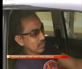 Cuaca panas melampau: Penjaga sambut baik penutupan sekolah