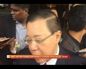 Lim Guan Eng nafi kaitan pembelian banglo dengan penjualan tanah