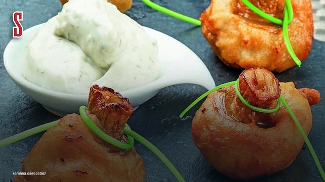 Vídeo Receta: Champiñones rebozados con salsa tártara