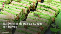 Vídeo Receta: Sándwiches de pan de nueces con berros