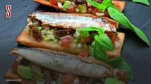 Vídeo Receta: Canapés de sardinas ahumadas