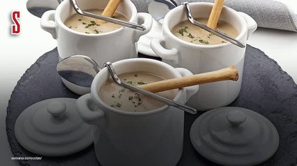 Vídeo Receta: Sopa de castañas y foie gras con aroma de cardamomo