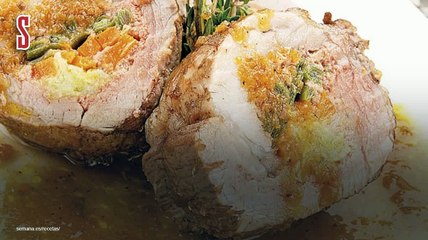 Vídeo Receta: Solomillo relleno de foie-gras y verduras