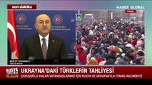 Son Dakika Dışişleri Bakanı Mevlüt Çavuşoğlu'ndan Rus işgaline ilişkin açıklama