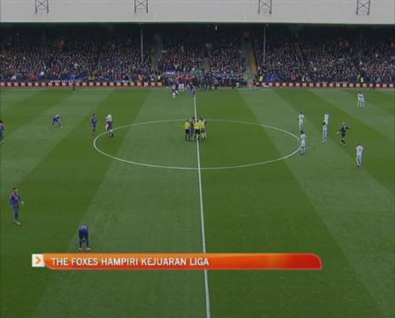 ⁣The Foxes hampiri kejuaran liga