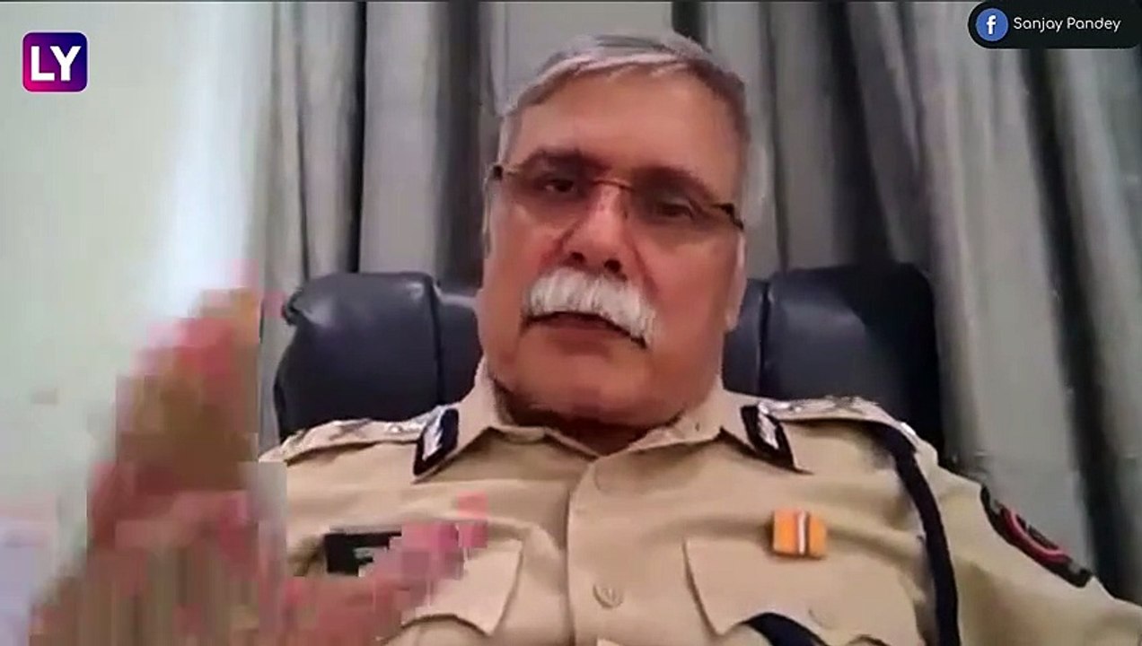 मुंबईचे नवीन पोलिस आयुक्त Sanjay Pandey यांनी Facebook Live करून साधला नागरिकांशी संवाद