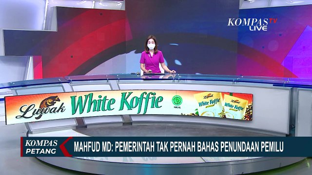 Menko Polhukam Mahfud MD: Hingga Saat Ini, Tak Pernah Ada Pembahasan tentang Penundaan Pemilu!
