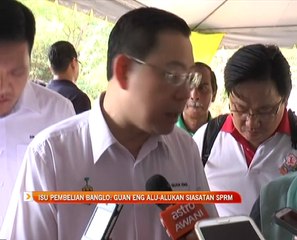 Isu pembelian banglo: Lim Guan Eng alu-alukan siasatan SPRM