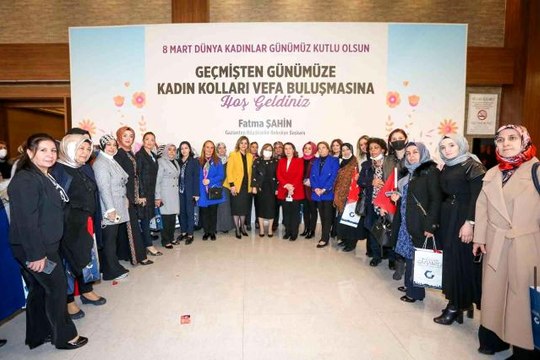 AK Partili kadınlar 8 Mart Dünya Kadınlar Günü etkinliğinde buluştu