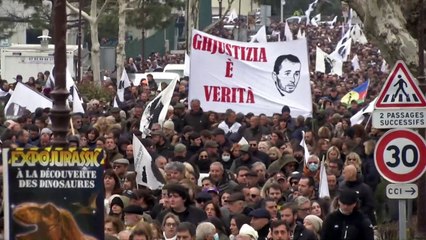 Corse: des milliers de manifestants dans la rue pour Yvan Colonna