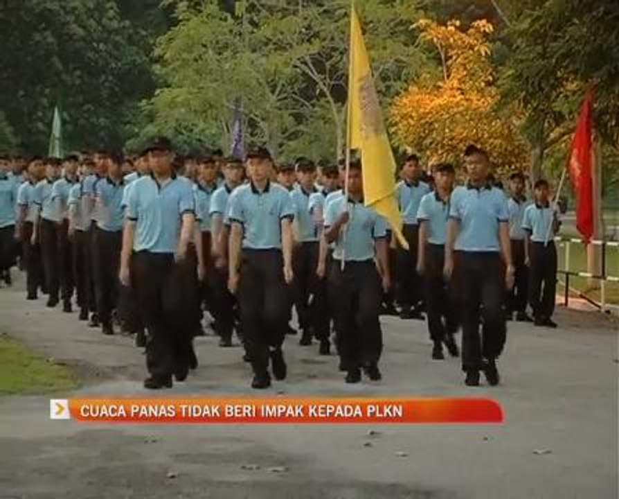 Cuaca panas tidak beri impak kepada PLKN