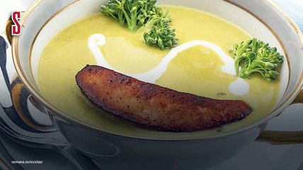 Vídeo Receta: Crema de bimi con foie-gras