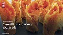 Vídeo Receta: Canutillos de queso y sobrasada