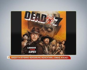 Anggota Boyband bergabung menentang zombie