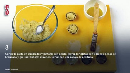 Vídeo Receta: Tartaletas de brandada