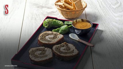 Vídeo Receta: Rollo de carne relleno de tapenade