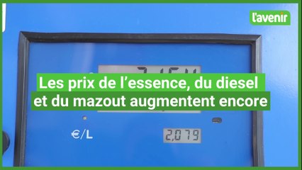Les prix de l’essence, du diesel et du mazout augmentent dès ce mardi 8 mars