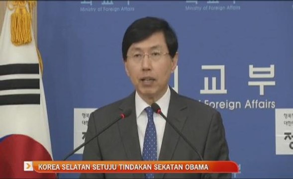 Korea Selatan setuju tindakan sekatan Barack Obama