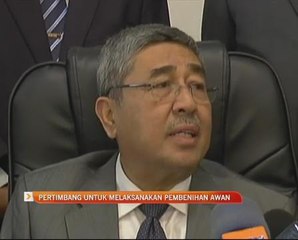 Pertimbang untuk melaksanakan pembenihan awan