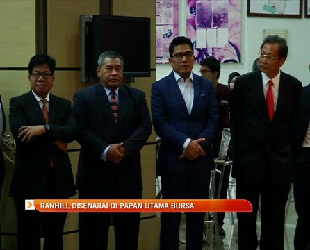 Ranhill Holdings disenarai di papan utama Bursa Malaysia