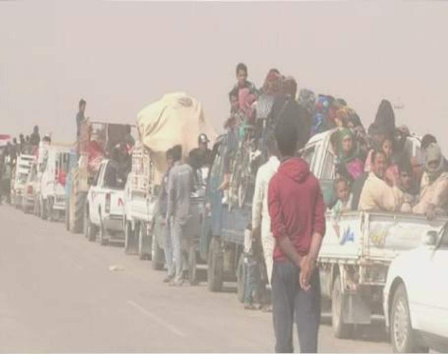 Families return home in parts of Iraq's Anbar province
