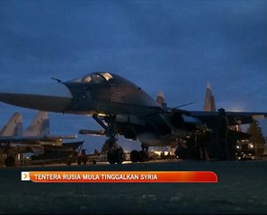 Tentera Rusia mula tinggalkan Syria