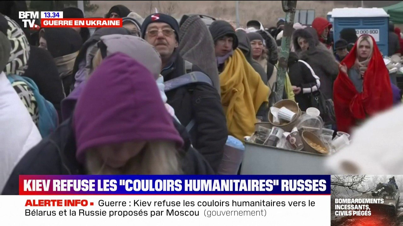Guerre en Ukraine: Kiev refuse les "couloirs humanitaires" russes