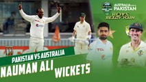 Nauman Ali Wickets | Pakistan vs Australia | 1st Test Day 4 | PCB | MM2T
