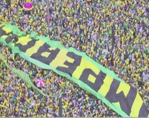 Historic crowds at Brazilian anti - government protests