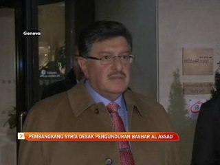 Pembangkang Syria desak pengunduran Bashar Al Assad