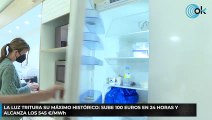 La luz tritura su máximo histórico: sube 100 euros en 24 horas y alcanza los 545 €:MWh