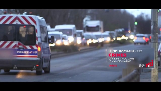 Onde de choc dans le Val-de-Marne c'est le numéro INEDIT de Crimes ce soir, à 21h10 sur NRJ12 présenté par Jean-Marc Morandini - VIDEO