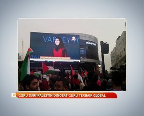 Guru dari Palestin dinobat Guru Terbaik Global