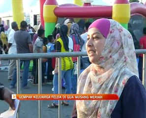 Gempak Keluarga Felda di Gua Musang meriah