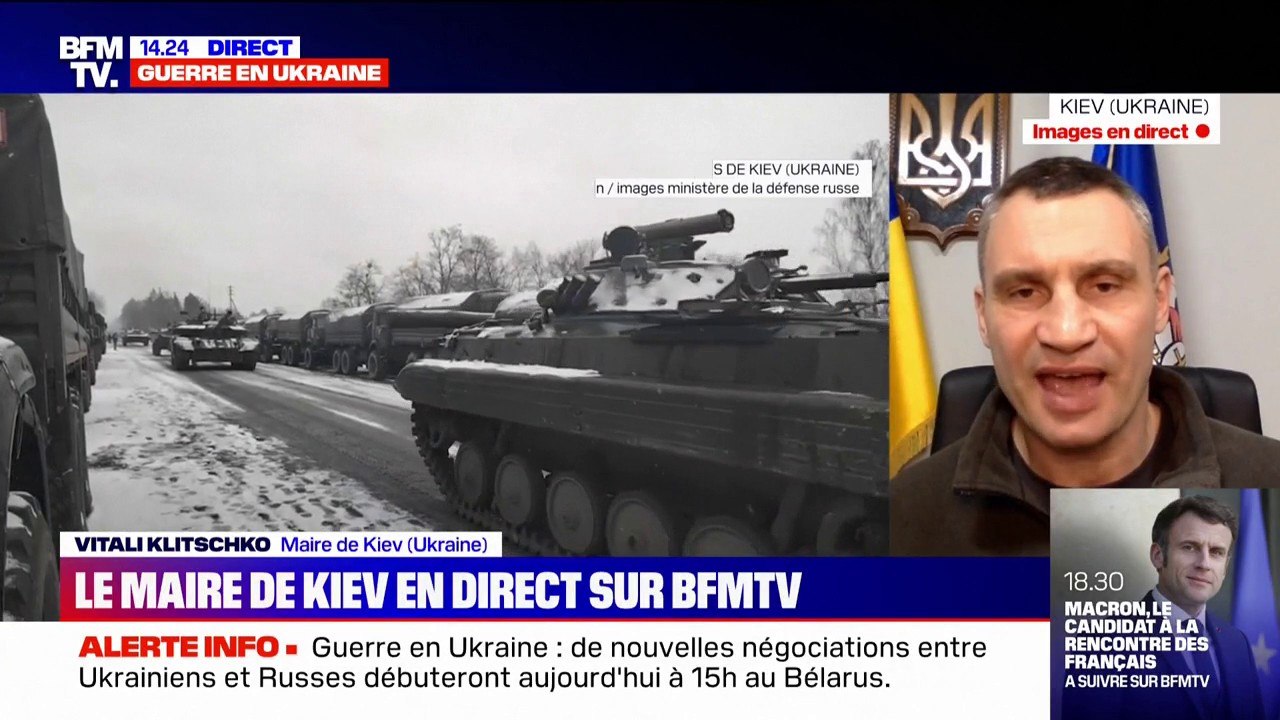 Vitali Klitschko, maire de Kiev: "Nous, les Ukrainiens, avons toujours été pacifistes et n'avons jamais été agressifs"