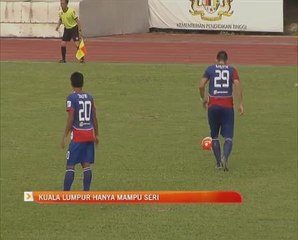 Liga Perdana: Kuala Lumpur hanya seri menetang UiTM FC