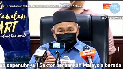 sidang media Menteri Alam Sekitar dan Air, Datuk Seri Tuan Ibrahim Tuan Man