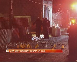 Lima maut serangan senjata api di AS