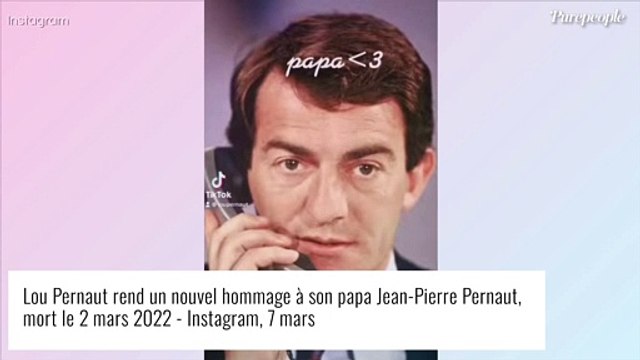 Mort de Jean-Pierre Pernaut : nouvel hommage déchirant de sa fille Lou, j'espère que tu seras fier de moi