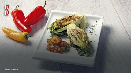 Vídeo Receta: Cogollos a la plancha con vinagreta templada
