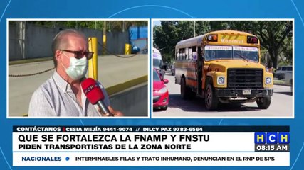 Transportistas de SPS exigen que la FNSTU no solo tenga "presencia" en la capital