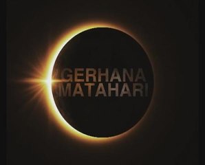 Fenomena gerhana matahari hari ini