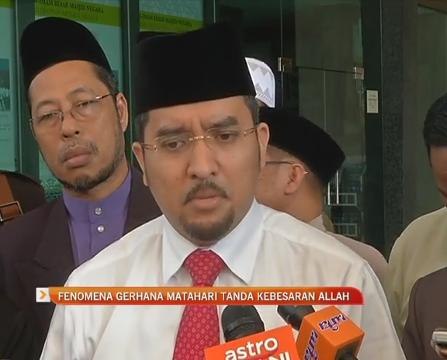 Fenomena gerhana matahari tanda kebesaran Allah