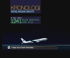 Kronologi kehilangan MH370 sehingga 7 Mac