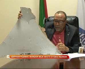 Serpihan pesawat, mungkin milik MH370 ditemui di pulau Reunion