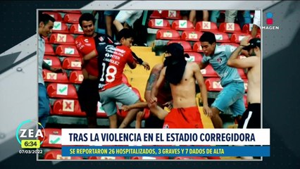Tragedia en el Estadio Corregidora, se reportan 26 hospitalizados