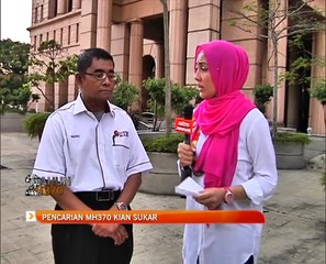 Pencarian MH370 kian sukar