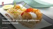 Vídeo Receta: Noodles de arroz con gambones (cocina china)