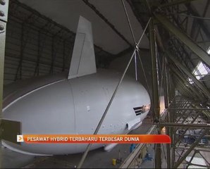 Pesawat hybrid terbaharu terbesar dunia